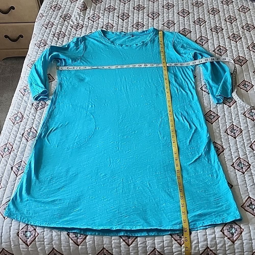 Fresh Produce Shirt Dress 3/4 sleeve - Picture 3 of 12